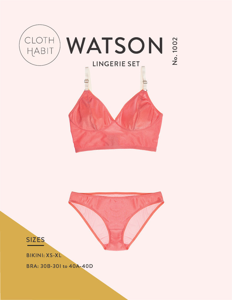 Watson Bra & Bikini Pattern – Cloth Habit