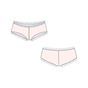 More panties – Rosy Ladyshorts  Panties, Rosie, Two piece skirt set
